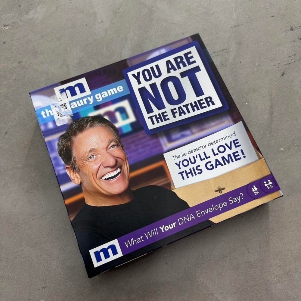 Hilarious and‎ NIB "Maury - You Are Not The Father" Board Game - Funny Boardgame